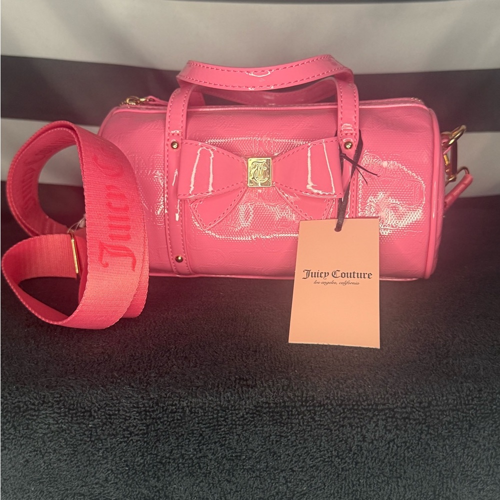 Juicy Couture Pink Mini Bag with Bow Detail